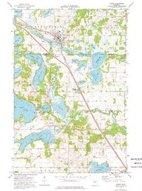 FRAZEE, MN HISTORICAL MAP GEOPDF 7.5X7.5