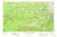 LLANO, TX HISTORICAL MAP GEOPDF 1X2 GRID