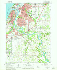 BENTON HARBOR, MI HISTORICAL MAP GEOPDF