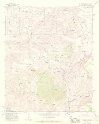 HACKBERRY MOUNTAIN, AZ HISTORICAL MAP GE