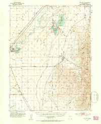 OAK CITY, UT HISTORICAL MAP GEOPDF 15X15