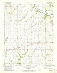 PIQUA, KS HISTORICAL MAP GEOPDF 7.5X7.5