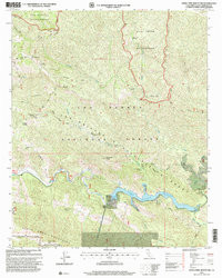 LITTLE PINE MOUNTAIN, CA HISTORICAL MAP