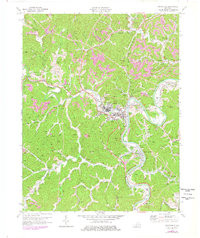 PAINTSVILLE, KY HISTORICAL MAP GEOPDF 7.
