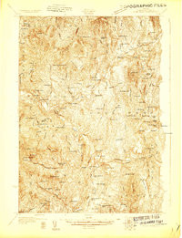 HYDE PARK, VT HISTORICAL MAP GEOPDF 15X1