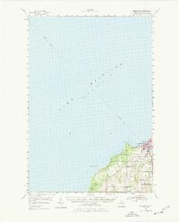 CHARLEVOIX, MI HISTORICAL MAP GEOPDF 15X