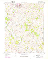 LANCASTER, KY HISTORICAL MAP GEOPDF 7.5X