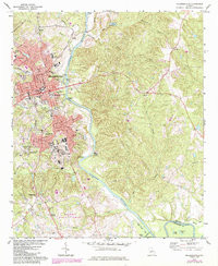MILLEDGEVILLE, GA HISTORICAL MAP GEOPDF