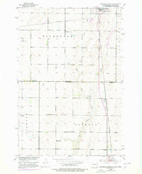ELLENDALE SOUTH, ND-SD HISTORICAL MAP GE