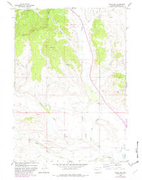 SIGNAL HILL, WY HISTORICAL MAP GEOPDF 7.
