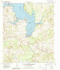 BERRYVILLE, TX HISTORICAL MAP GEOPDF 7.5