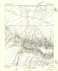 TOH ATIN MESA WEST, AZ-UT HISTORICAL MAP
