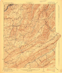 RONCERERTE, WV-VA HISTORICAL MAP GEOPDF
