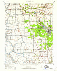 LODI, CA HISTORICAL MAP GEOPDF 15X15 GRI