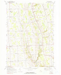 GENOA, NY HISTORICAL MAP GEOPDF 7.5X7.5