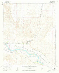 RINCON, NM HISTORICAL MAP GEOPDF 7.5X7.5