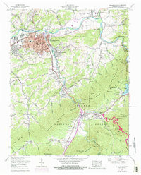 ELIZABETHTON, TN HISTORICAL MAP GEOPDF 7