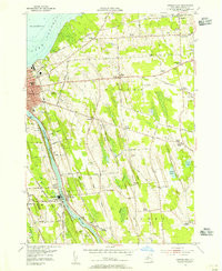 OSWEGO EAST, NY HISTORICAL MAP GEOPDF 7.