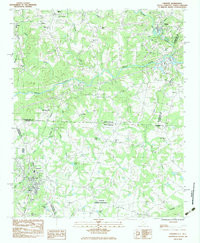 CHESNEE, SC-NC HISTORICAL MAP GEOPDF 7.5