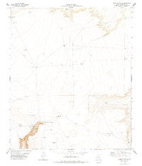 TEPEE BUTTE SW, TX HISTORICAL MAP GEOPDF