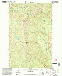 OLD BALDY, WA HISTORICAL MAP GEOPDF 7.5X