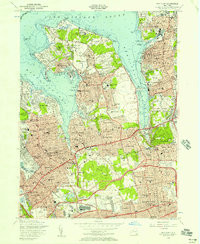 SEA CLIFF, NY HISTORICAL MAP GEOPDF 7.5X
