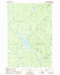 SAINT CROIX LAKE, ME HISTORICAL MAP GEOP