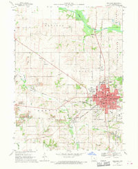 OSKALOOSA, IA HISTORICAL MAP GEOPDF 7.5X