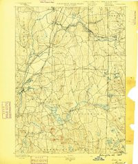 MOOSUP, CT-RI HISTORICAL MAP GEOPDF 15X1