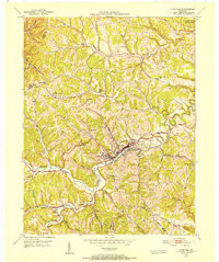 OLIVE HILL, KY HISTORICAL MAP GEOPDF 7.5