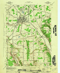 HAMBURG, NY HISTORICAL MAP GEOPDF 7.5X7.