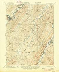 KEYSER, WV-MD HISTORICAL MAP GEOPDF 15X1