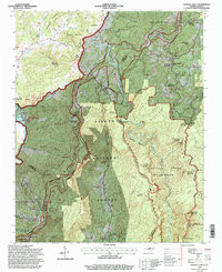 LINVILLE FALLS, NC HISTORICAL MAP GEOPDF