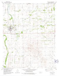 PROTECTION, KS HISTORICAL MAP GEOPDF 7.5