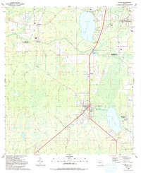 WALDO, FL HISTORICAL MAP GEOPDF 7.5X7.5