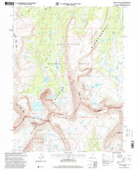 MOUNT POWELL, UT HISTORICAL MAP GEOPDF 7