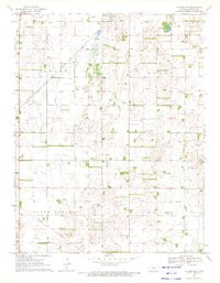 HUDSON NW, KS HISTORICAL MAP GEOPDF 7.5X