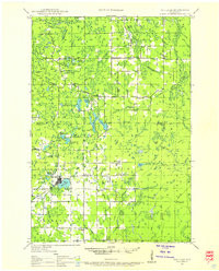 RIB LAKE, WI HISTORICAL MAP GEOPDF 15X15