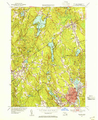 MILFORD, MA HISTORICAL MAP GEOPDF 7.5X7.
