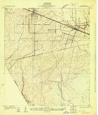 HITCHCOCK, TX HISTORICAL MAP GEOPDF 7.5X