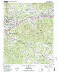 OTEEN, NC HISTORICAL MAP GEOPDF 7.5X7.5