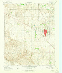 WHEELER, TX HISTORICAL MAP GEOPDF 7.5X7.