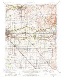 MODESTO EAST, CA HISTORICAL MAP GEOPDF 1