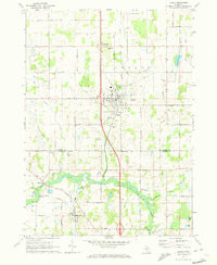 LESLIE, MI HISTORICAL MAP GEOPDF 7.5X7.5