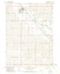 PENDER, NE HISTORICAL MAP GEOPDF 7.5X7.5