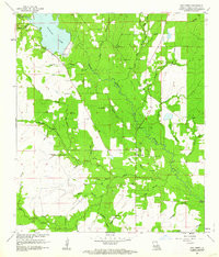 DRY CREEK, LA HISTORICAL MAP GEOPDF 7.5X