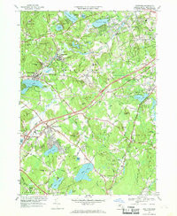 WESTFORD, MA HISTORICAL MAP GEOPDF 7.5X7