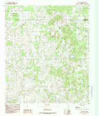 STOCKARD, TX HISTORICAL MAP GEOPDF 7.5X7
