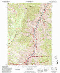 SQUIRREL PRAIRIE, OR-ID HISTORICAL MAP G