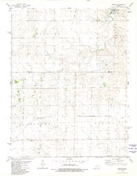 OSGOOD, KS HISTORICAL MAP GEOPDF 7.5X7.5